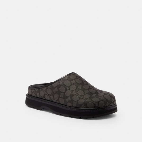 Coach Outlet Sport Clog In Signature Jacquard - Preorder