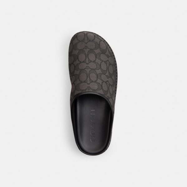 Coach Outlet Sport Clog In Signature Jacquard - Preorder
