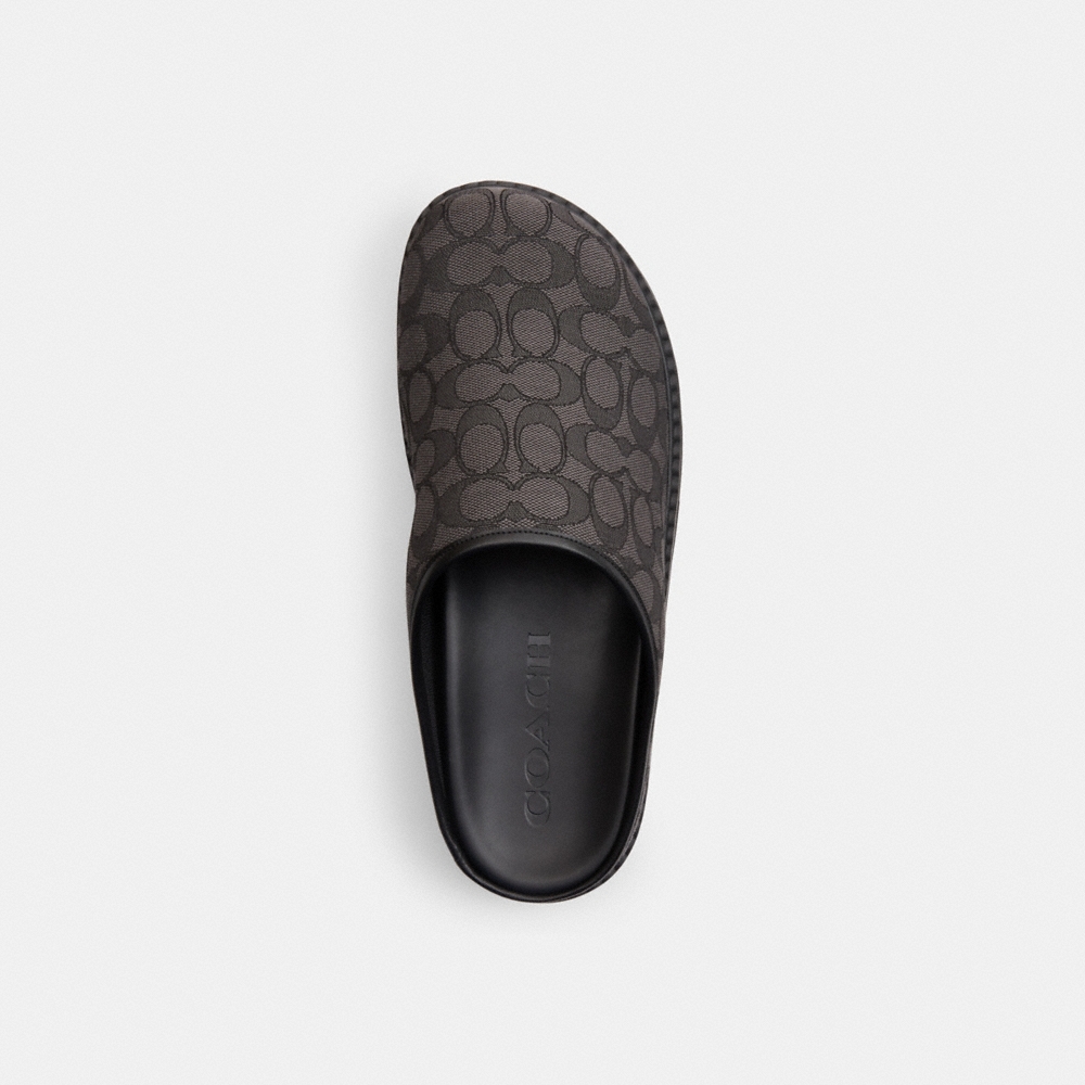 Coach Outlet Sport Clog In Signature Jacquard - Preorder