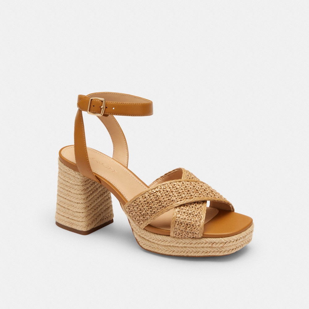 Coach Outlet Block Heel Sandal - Preorder