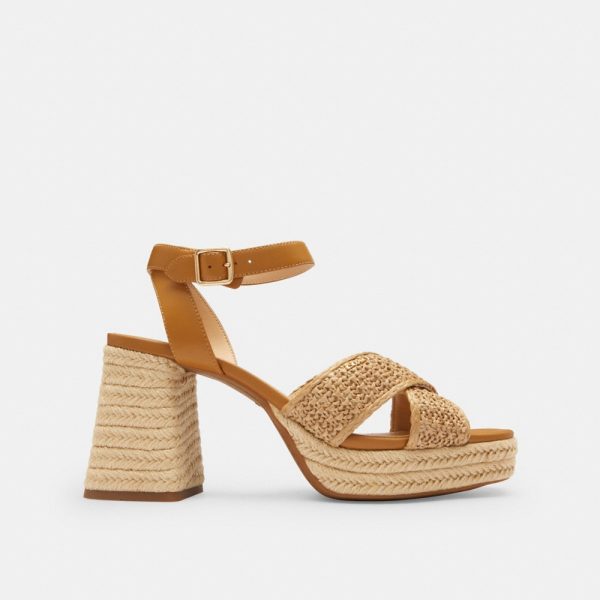 Coach Outlet Block Heel Sandal - Preorder