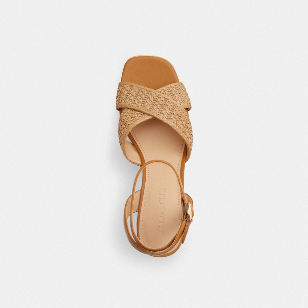 Coach Outlet Block Heel Sandal - Preorder