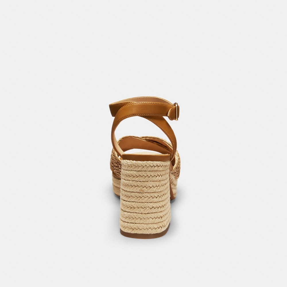 Coach Outlet Block Heel Sandal - Preorder