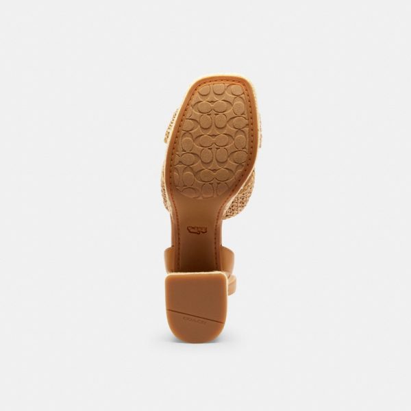 Coach Outlet Block Heel Sandal - Preorder