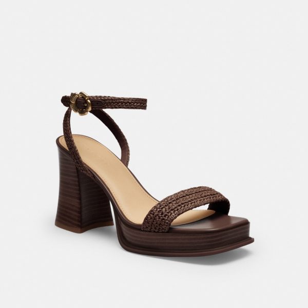 Coach Outlet Tea Rose Platform Sandal - Preorder