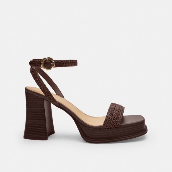 Coach Outlet Tea Rose Platform Sandal - Preorder