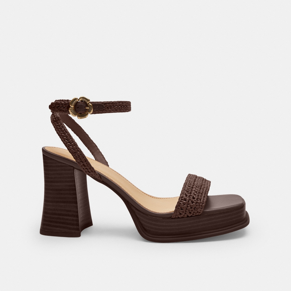 Coach Outlet Tea Rose Platform Sandal - Preorder