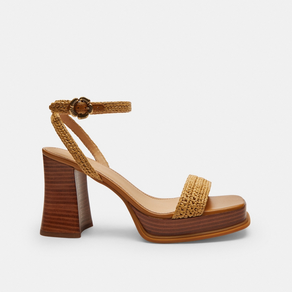 Coach Outlet Tea Rose Platform Sandal - Preorder