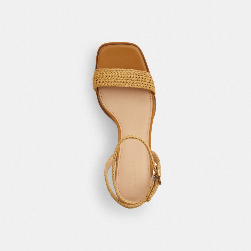 Coach Outlet Tea Rose Platform Sandal - Preorder