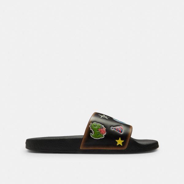 Coach Outlet Rexy 10th Birthday Udele Slide With Sticker Print - Preorder
