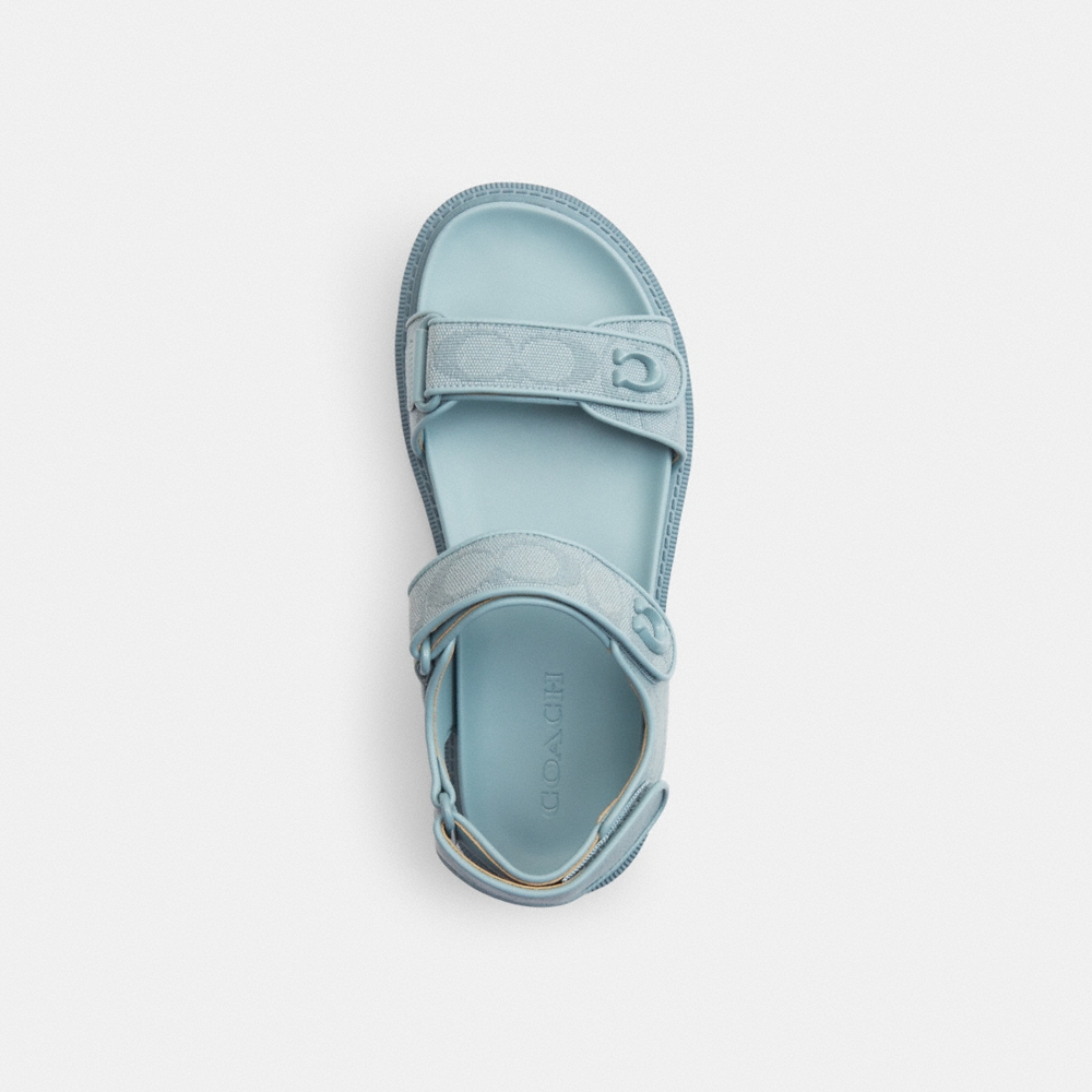 Coach Outlet Brynn Sandal In Signature Canvas - Preorder