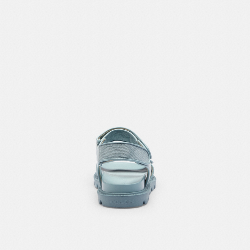 Coach Outlet Brynn Sandal In Signature Canvas - Preorder