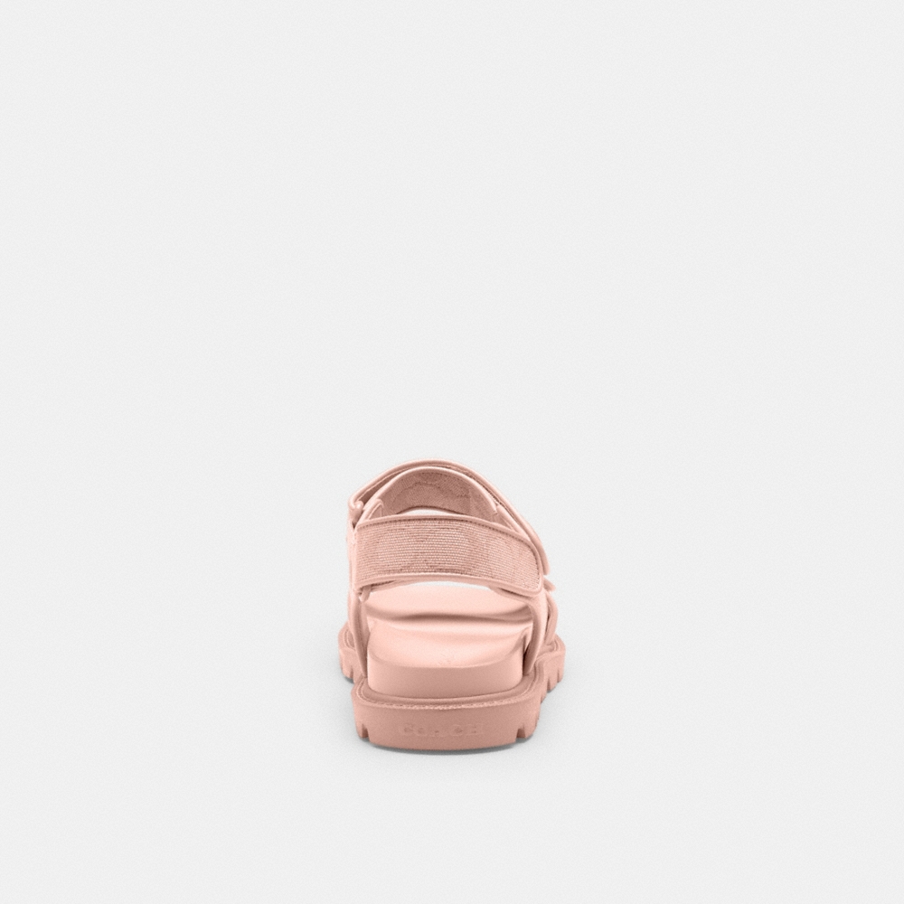 Coach Outlet Brynn Sandal In Signature Canvas - Preorder