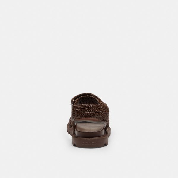 Coach Outlet Brynn Raffia Sandal - Preorder