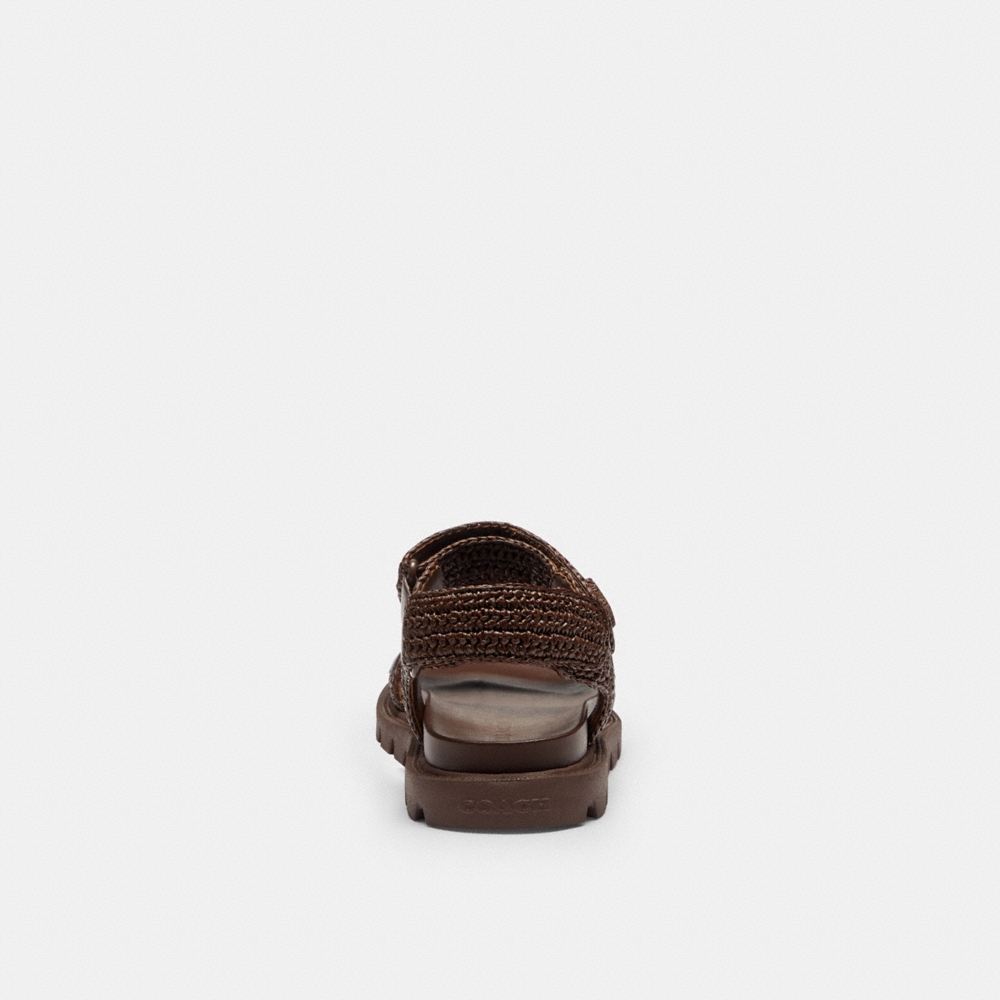 Coach Outlet Brynn Raffia Sandal - Preorder