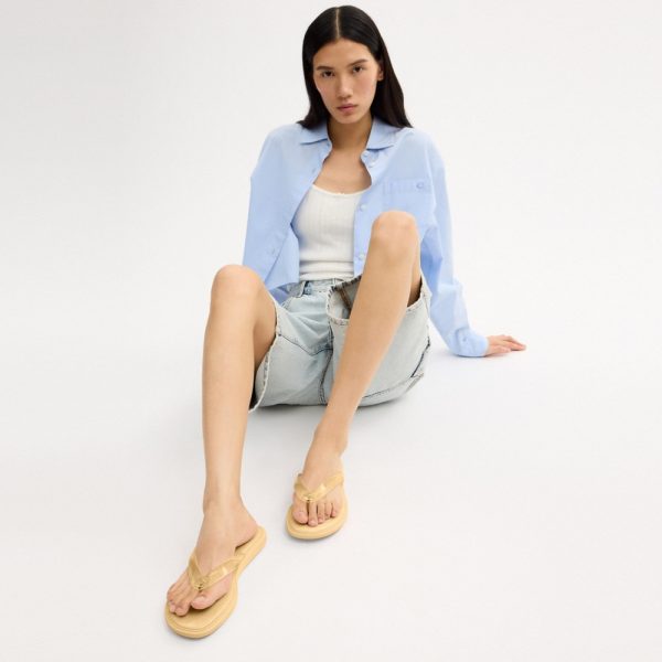 Coach Outlet Jelly Flip Flop In Signature - Preorder