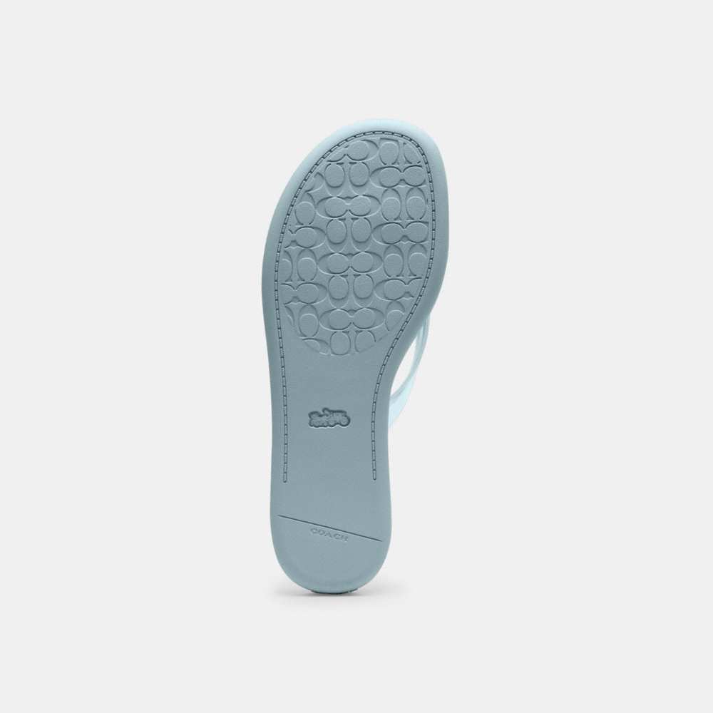 Coach Outlet Jelly Flip Flop In Signature - Preorder