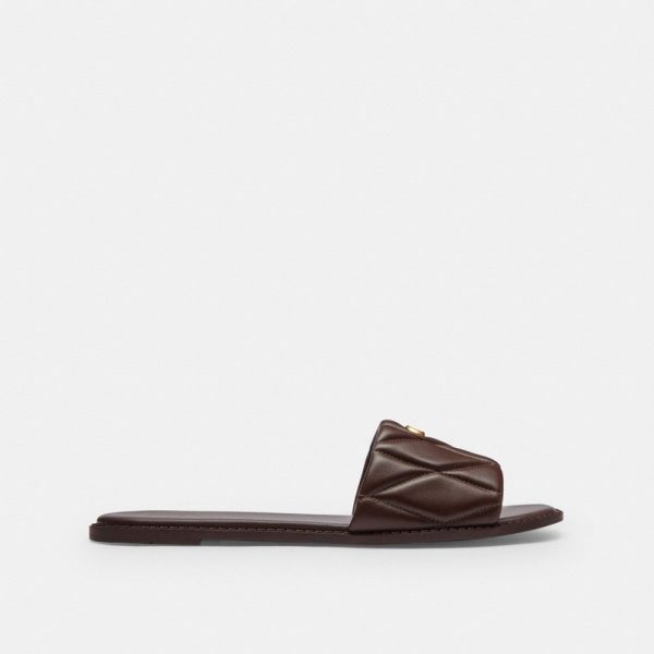 Coach Outlet Holly Sandal With Quilting - Preorder