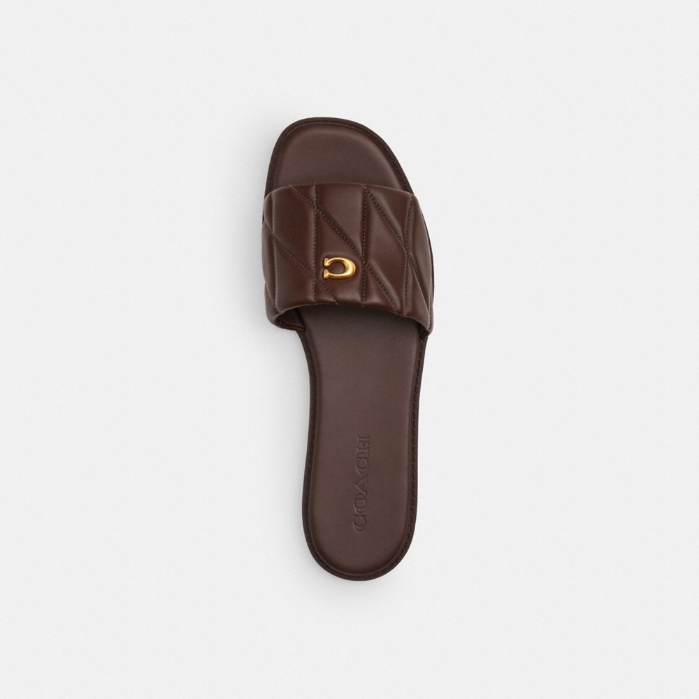 Coach Outlet Holly Sandal With Quilting - Preorder
