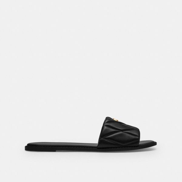 Coach Outlet Holly Sandal With Quilting - Preorder