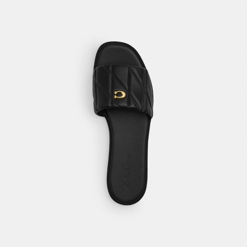 Coach Outlet Holly Sandal With Quilting - Preorder