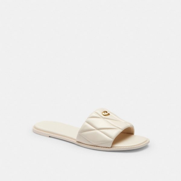 Coach Outlet Holly Sandal With Quilting - Preorder