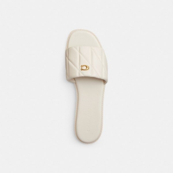Coach Outlet Holly Sandal With Quilting - Preorder