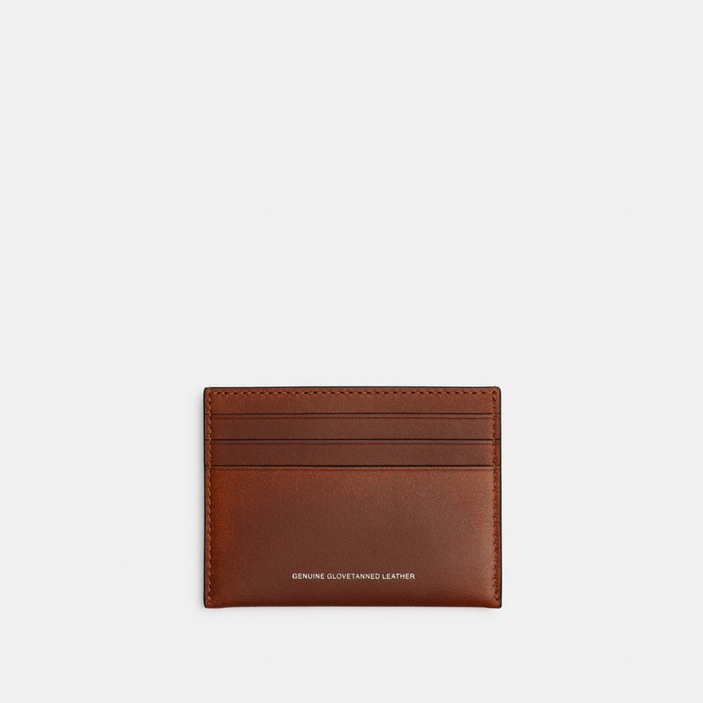 Coach Card Case In Loved Leather - Preorder