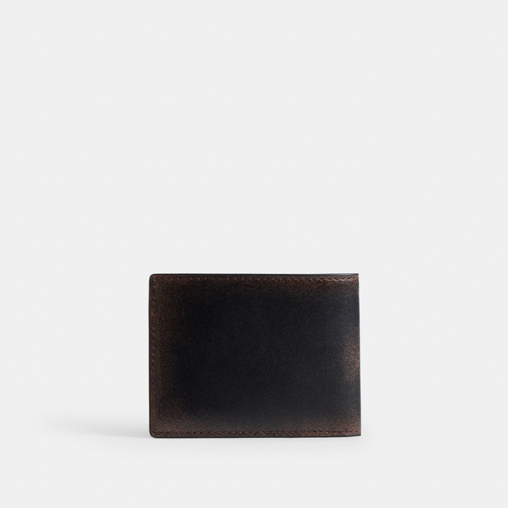 Coach Slim Billfold Wallet In Loved Leather - Preorder