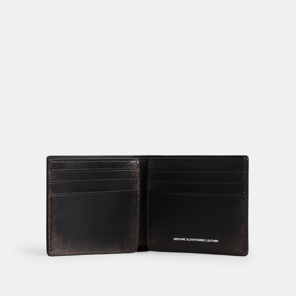Coach Slim Billfold Wallet In Loved Leather - Preorder