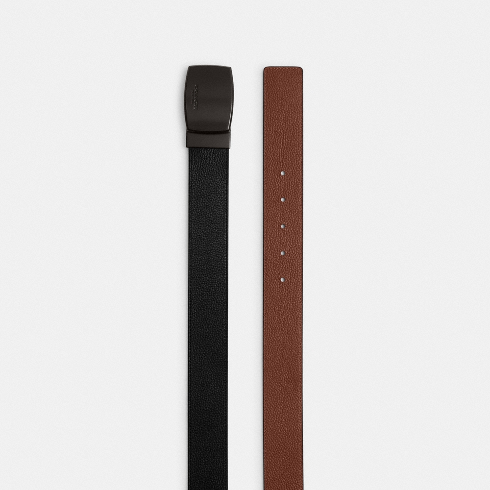 Coach Boxed Plaque And Harness Buckle Cut-To-Size Reversible Belt, 38MM - Preorder - Image 3