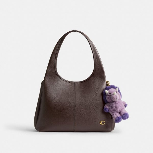 Coach Outlet Rexy 10th Birthday Trixy Dinosaur Bag Charm In Shearling - Preorder
