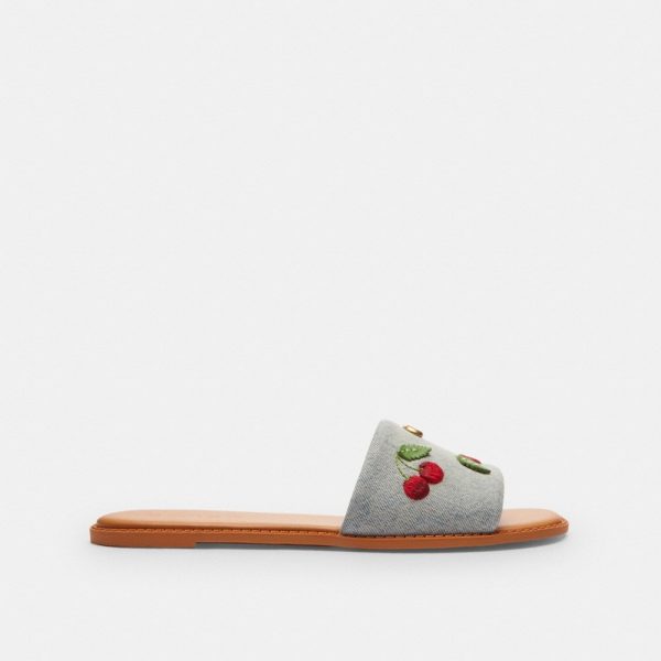 Coach Outlet Holly Sandal With Cherries - Preorder