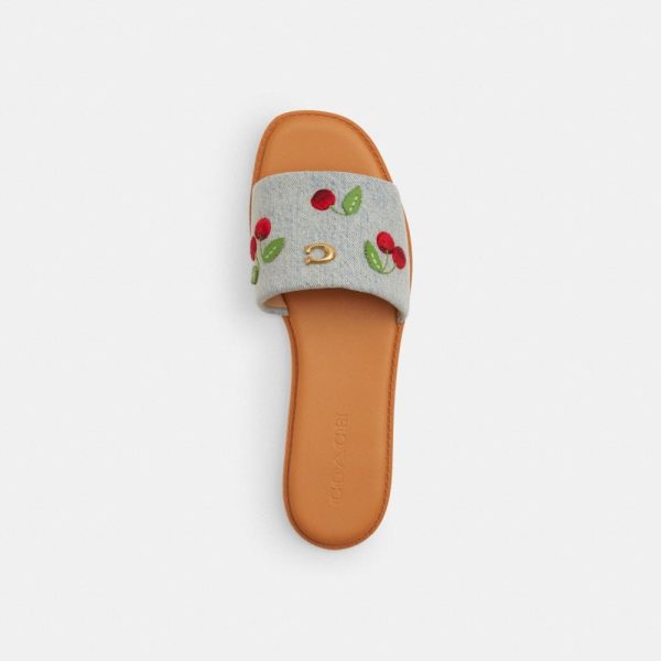Coach Outlet Holly Sandal With Cherries - Preorder