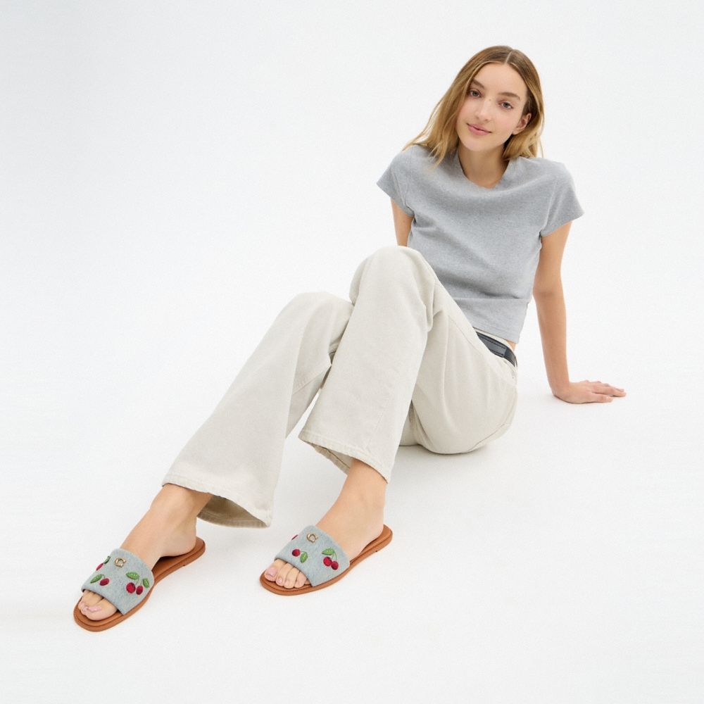 Coach Outlet Holly Sandal With Cherries - Preorder