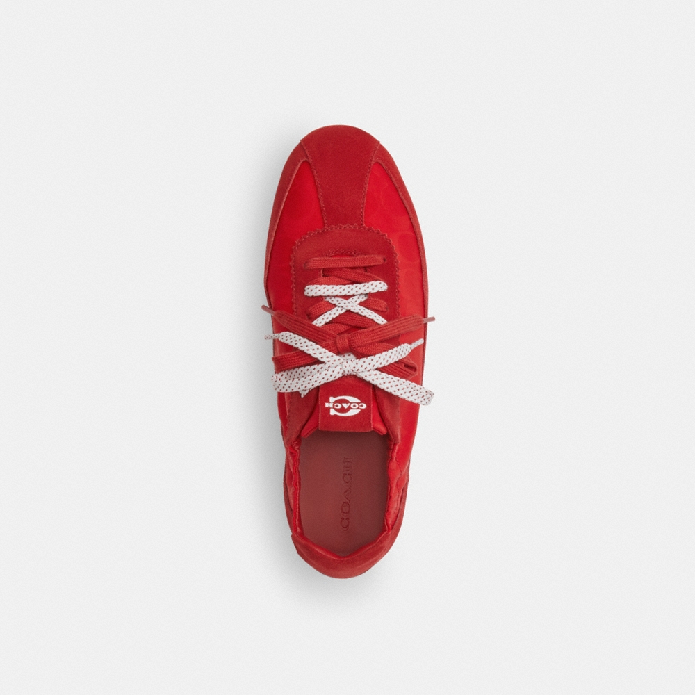 Coach Outlet Soft Sneaker In Signature Nylon - Preorder