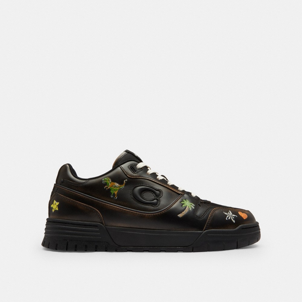 Coach Outlet Rexy 10th Birthday Soho Sneaker With Sticker Print - Preorder