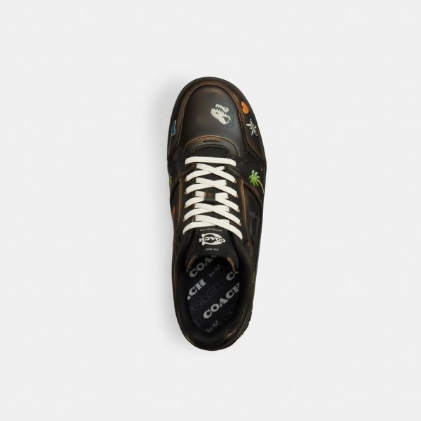 Coach Outlet Rexy 10th Birthday Soho Sneaker With Sticker Print - Preorder