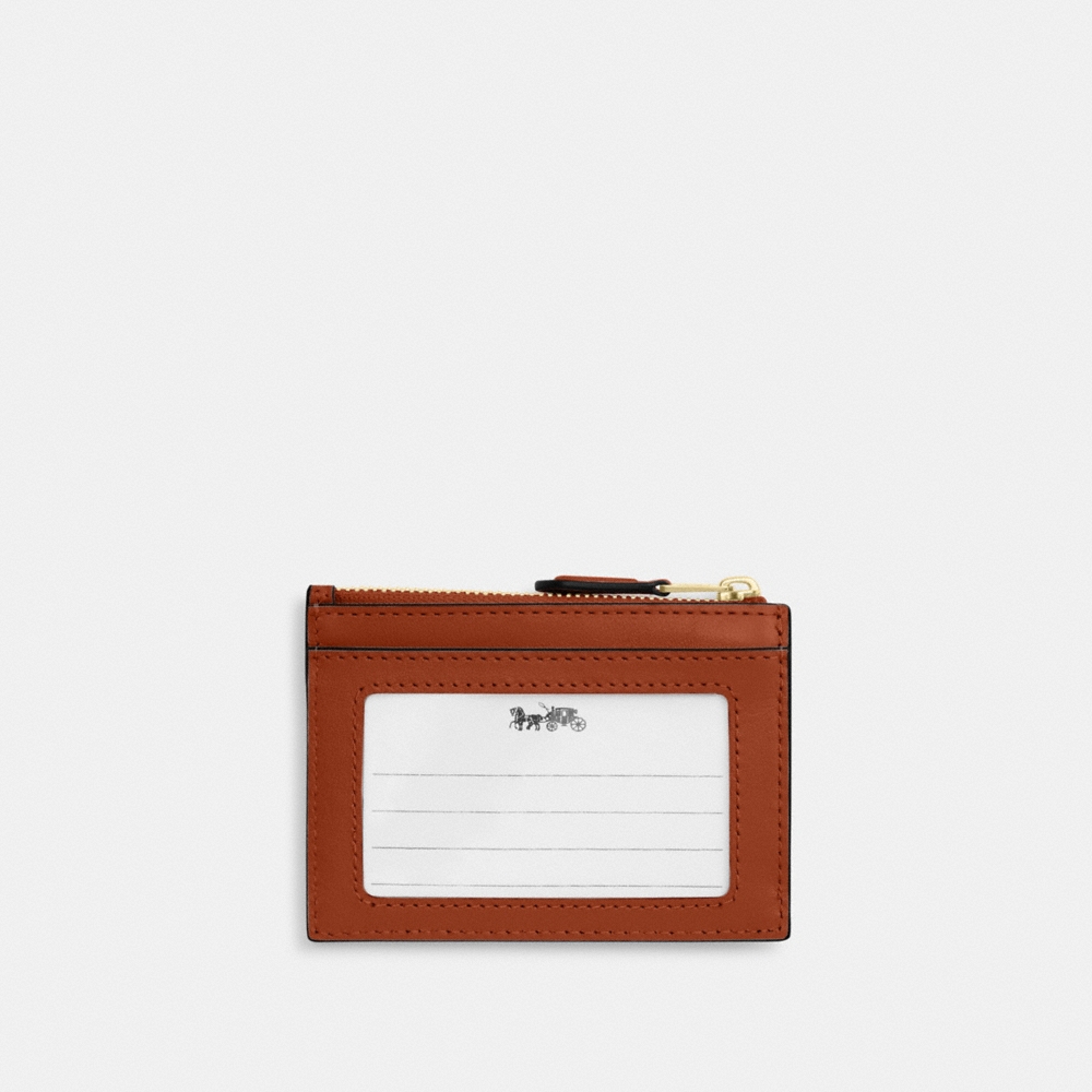 Coach Outlet Mini Skinny Id Case With Quilting - Preorder