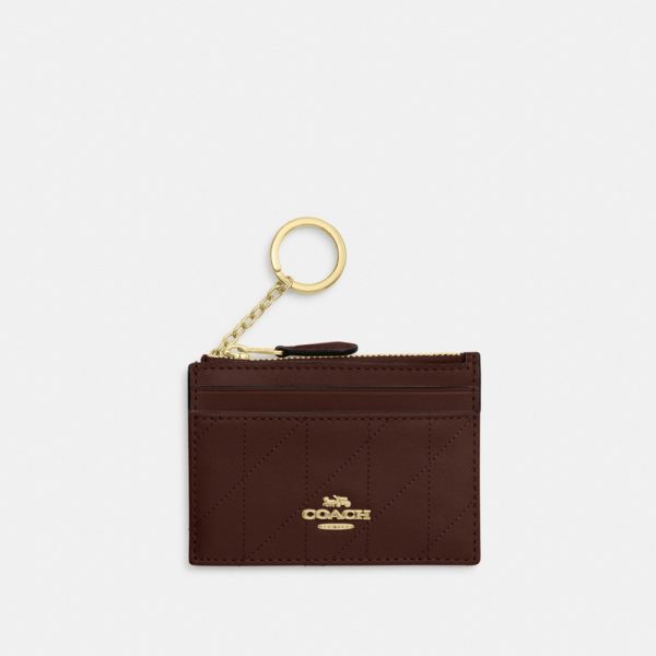Coach Outlet Mini Skinny Id Case With Quilting - Preorder
