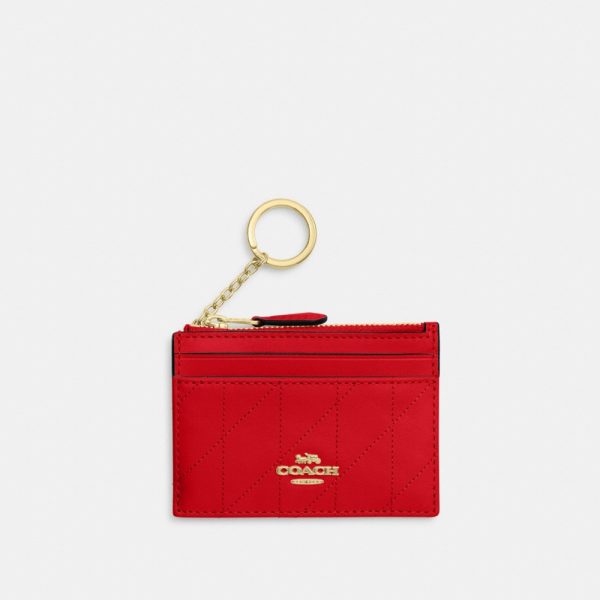 Coach Outlet Mini Skinny Id Case With Quilting - Preorder
