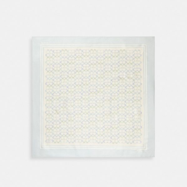 Coach Outlet Signature Silk Square Scarf - Preorder
