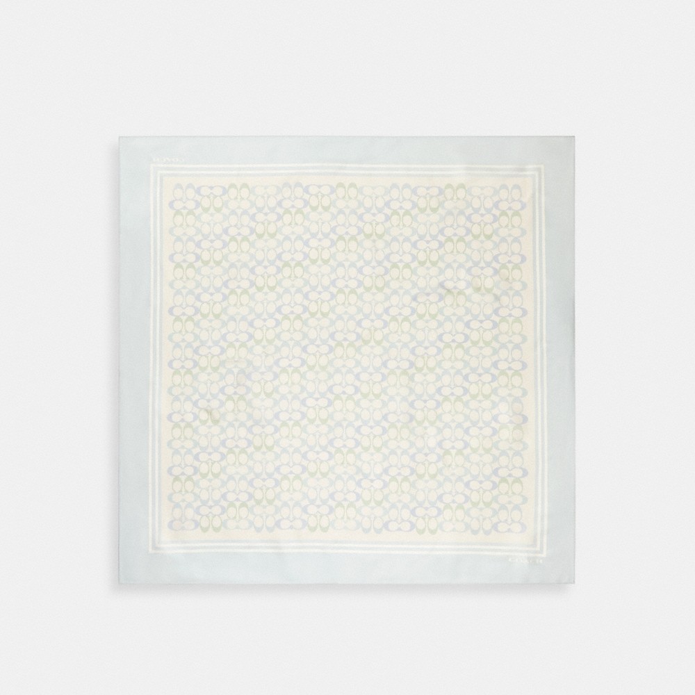 Coach Outlet Signature Silk Square Scarf - Preorder