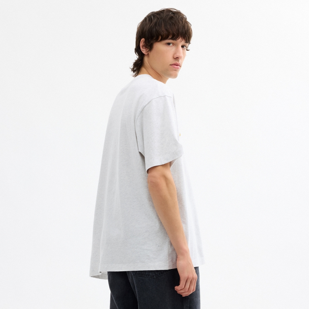 Coach Outlet Rexy 10th Birthday Relaxed T-Shirt In Organic Cotton - Preorder