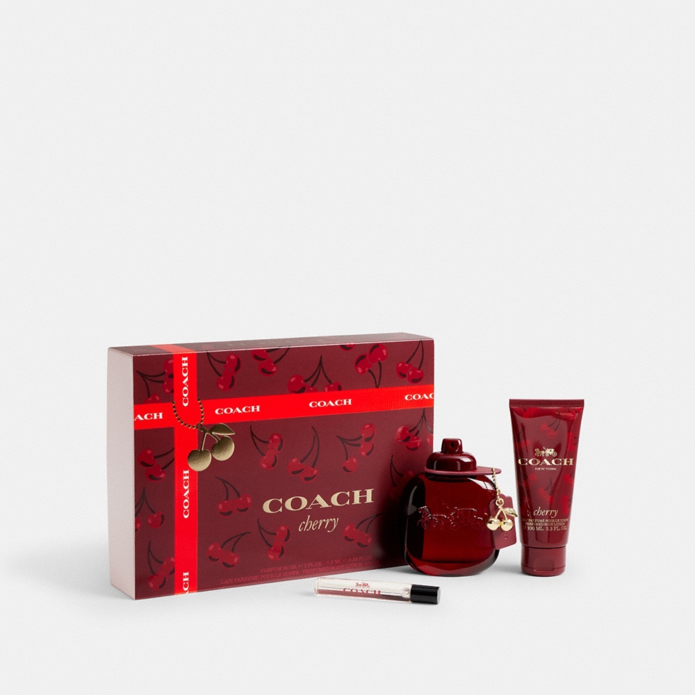 Coach Outlet Cherry Parfum 3 Piece Gift Set - Preorder