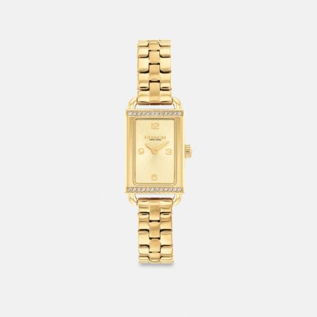 Coach Outlet Mini Liz Watch, 17MM X 24MM - Preorder — Brass