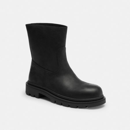 Coach Outlet Work Boot - Preorder — Black
