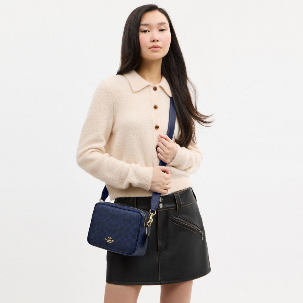 Coach Outlet Carey Crossbody Bag In Signature Canvas - Preorder