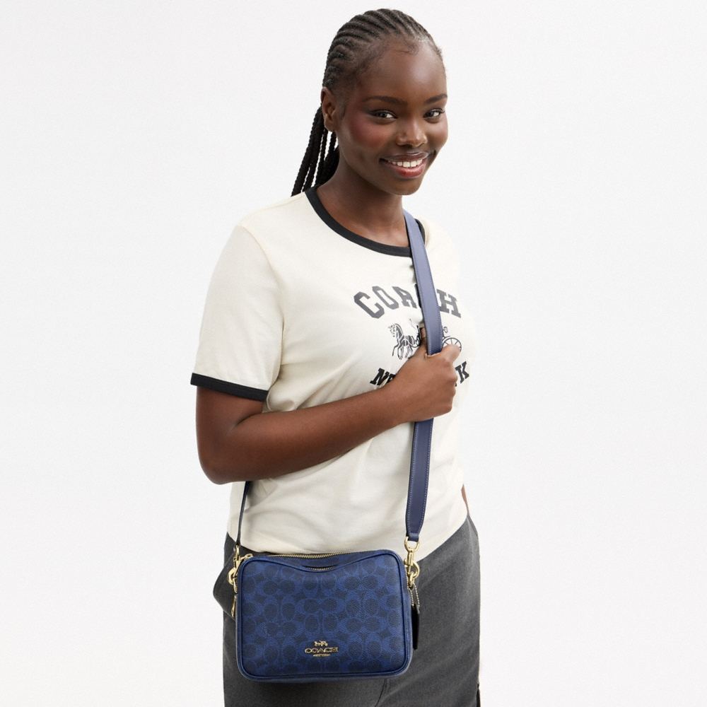 Coach Outlet Carey Crossbody Bag In Signature Canvas - Preorder