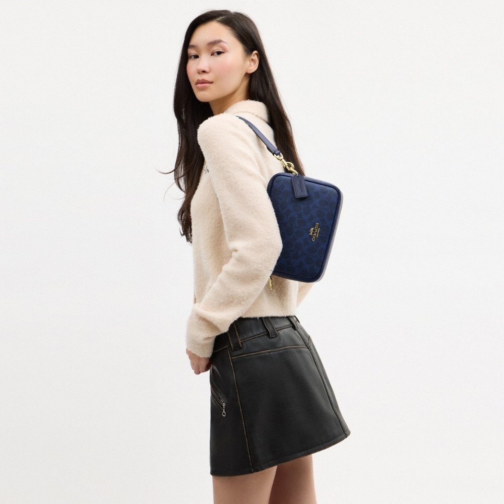 Coach Outlet Carey Crossbody Bag In Signature Canvas - Preorder